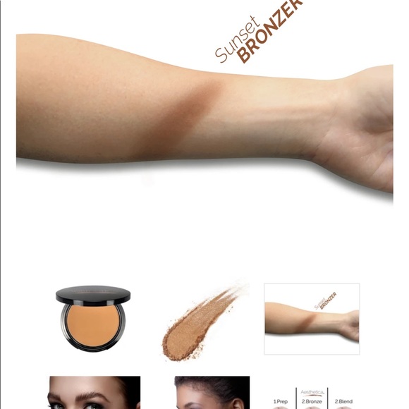 Aesthetica Sunset Bronzer Powder NIB - Picture 11 of 13